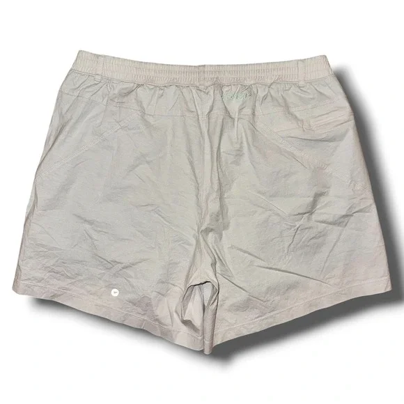 Birddogs Mens Lined Gym Shorts 3XL Khaki Tan Teal Liner Athletic Workout Running - Picture 5 of 5